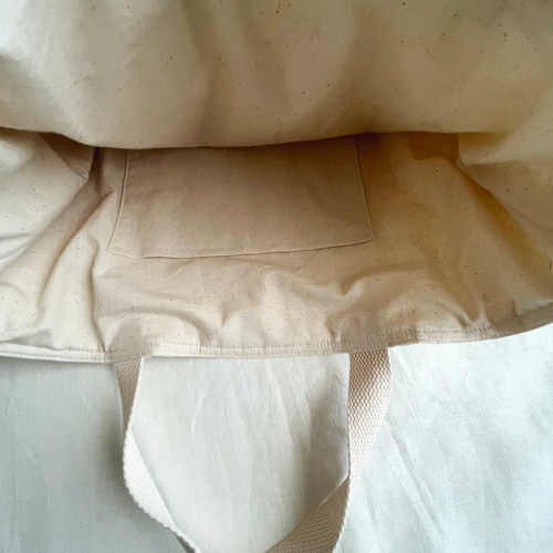 ヌビ イブル生地レッスンバッグ ロマンティックリボンフリル 入園入学