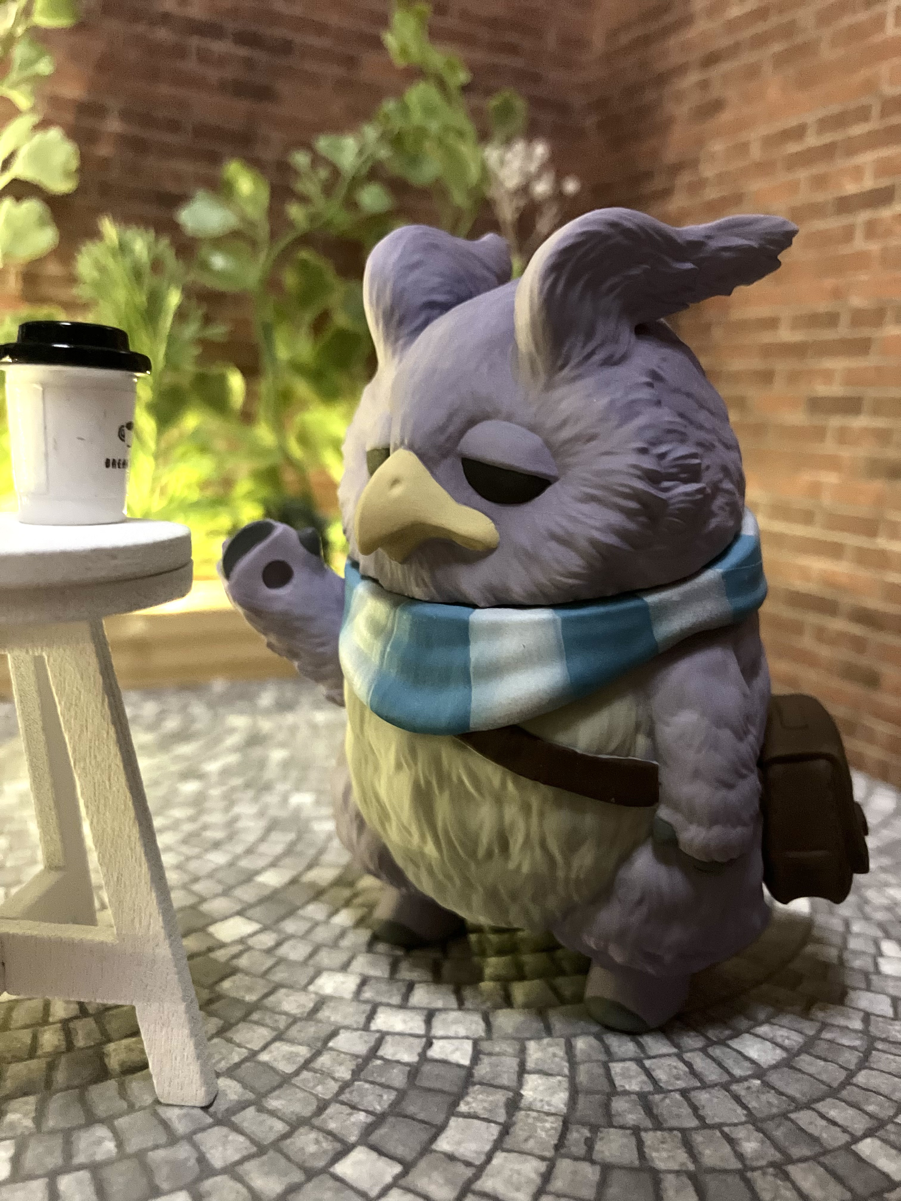 【新色！】こんにちはドルミミ置物《ウィング耳》