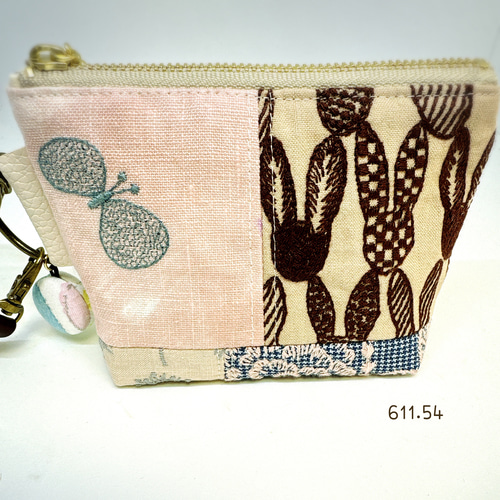 ミナペルホネン＊ballade& choucho ＊ポーチ＊ハンドメイド＊426
