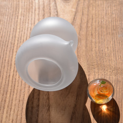 鏡餅くん　（白蛇バージョン）干支 巳 5枚目の画像