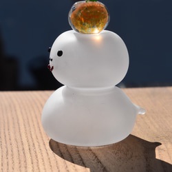 鏡餅くん　（白蛇バージョン）干支 巳 2枚目の画像