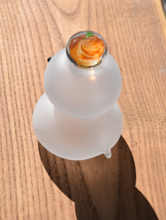 鏡餅くん　（白蛇バージョン）干支 巳 3枚目の画像