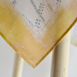 お得なハンカチ2枚セット / 赤の森・月のホワイト / クリスマスギフト / ラッピング込み / 送料無料 13枚目の画像