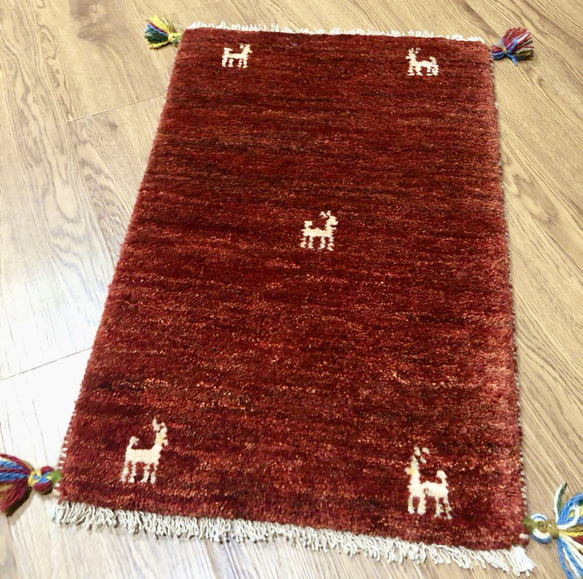 ペルシャギャッベ (ギャベ) ギャッベ 玄関マット No.GM-342 13,912円