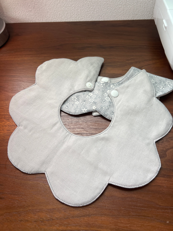 スタイ　360°スタイ 防水スタイ　リバーシブル 3枚目の画像