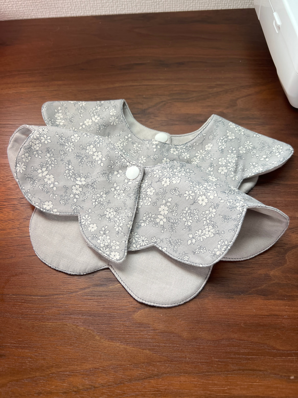 スタイ　360°スタイ 防水スタイ　リバーシブル 2枚目の画像