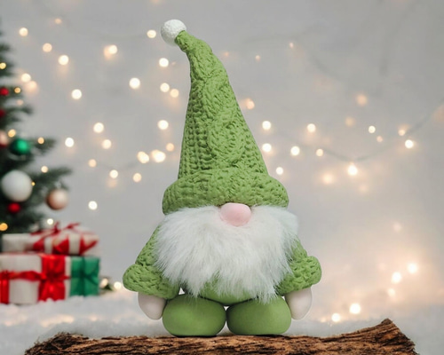 ★ tokoちゃん様★クリスマスノームとポインセチア★４点セット★小人オブジェ★ 93494ead4fe0608daae5c068f08972