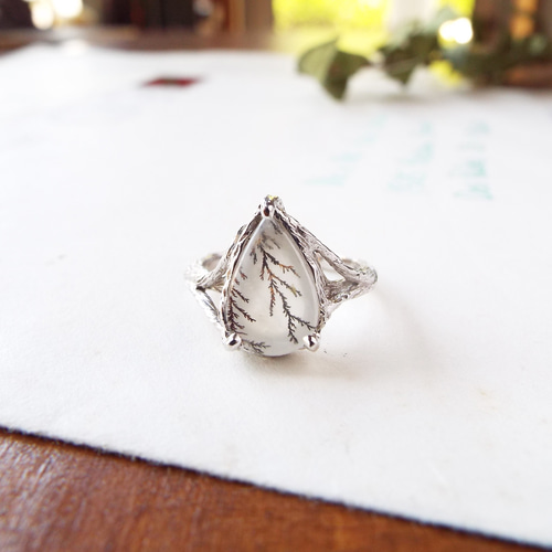 デンドリティック クォーツ リング / Dendritic Quartz Ring sll