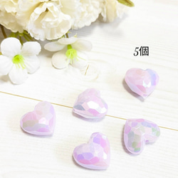 sale‼️N2514 カスタムボールペン お花入りビーズ 薔薇ハート 新作☆ソフト薔薇ビーズ1個カスタムボールペンdiyビーズお花