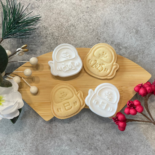 お正月 おっきめリボン ダルマandとら お正月 おっきめリボン ダルマandとら