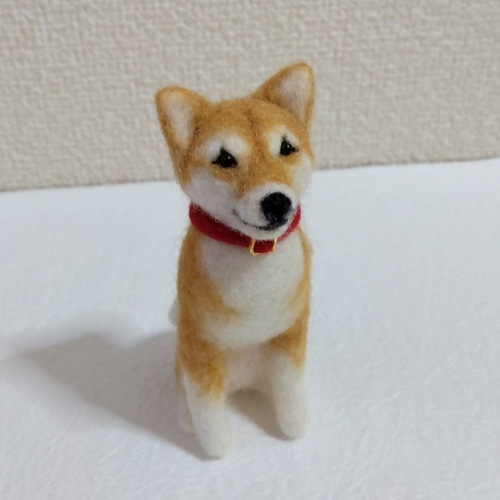 羊毛フェルト 柴犬さん 羊毛フェルト Lana** 通販 18541495