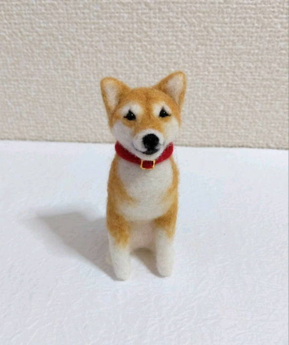 羊毛フェルト　柴犬 羊毛フェルト 柴犬さん 羊毛フェルト Lana** 通販 18541495