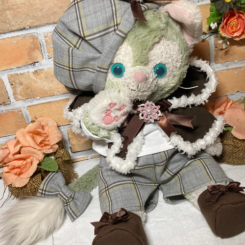 ジェラトーニ Sサイズ ぬいぐるみ コスチュームセット ジェラトーニSサイズ用,モンスターズインク,サリー｜ダッフィー