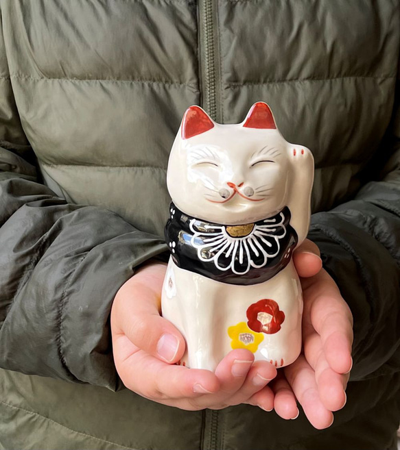 京都窯元 陶葊 陶あん 招き猫 子猫 運気向上 縁起物 コラボ