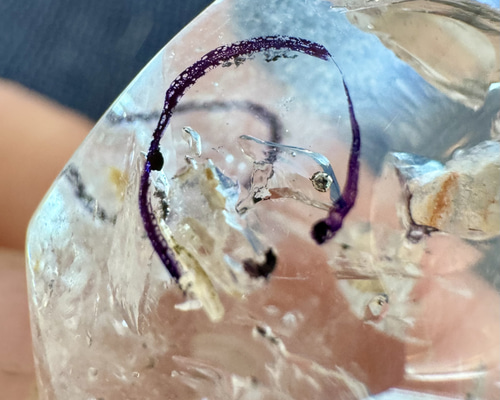 水入り水晶　BLACK PINKのジェニー奇跡の石 水入り水晶 BLACK PINKのジェニー奇跡の石