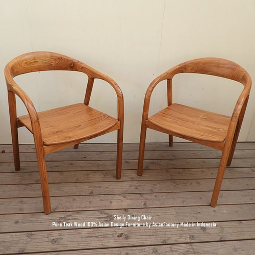 木製アームチェア オーク材 無垢材 オーク ダイニングチェア アームチェア 木製 肘付き椅子 無垢椅子