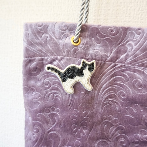 n*u様 ハンドメイド刺繍フレーム　ハチワレ茶トラさんとメロンショートケーキ Amazon | サンフェルト フェルトと刺繍でつくる手芸キット 猫の