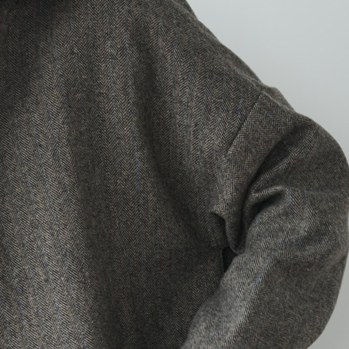 気取らないお洒落が叶うフード付ウールコート ロングコート 241109-1