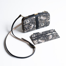 【秋冬限量版配色】高品質迷你包 * 錢包/手機單肩包 * 草莓小偷單色黑色 * 真皮材質 * 禮品裝 * 第9張的照片