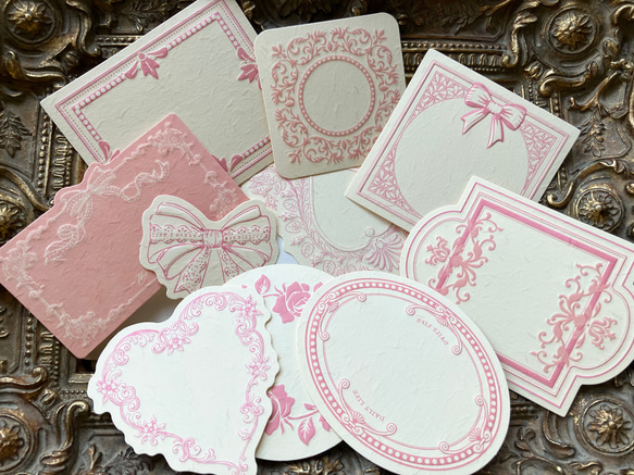 10枚セット】厚紙 メッセージカード クリスマス 推し活 ハンドメイド