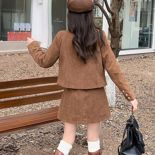 大きいサイズ レディース セットアップ 上下セット ミニスカート 春