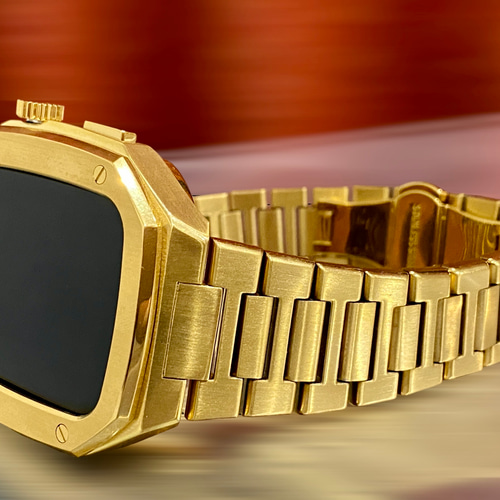 apple watch メタルバンド カスタム　４点セット Amazon.co.jp: Royce&Roland Apple watch チェーン & レザー