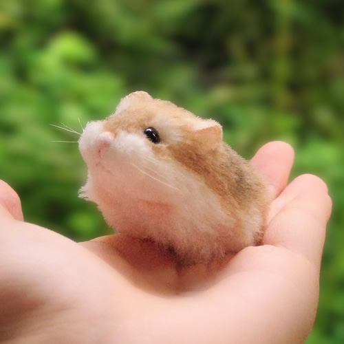 ロボロフスキーハムスターのぬいぐるみ《セミオーダー可》 ぬいぐるみ
