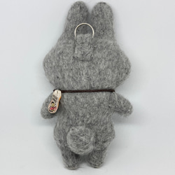 ゆるうさ（グレー）＊ぬいぐるみ 3枚目の画像