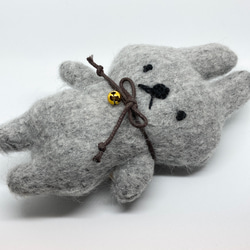 ゆるうさ（グレー）＊ぬいぐるみ 7枚目の画像