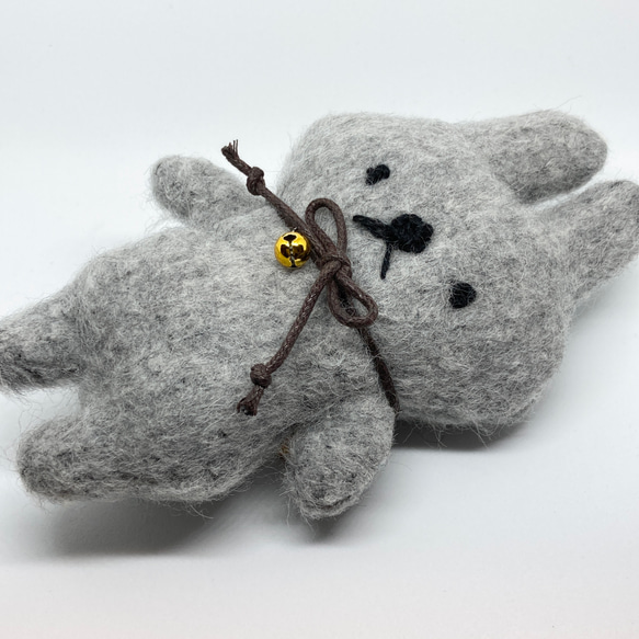 ゆるうさ（グレー）＊ぬいぐるみ 7枚目の画像