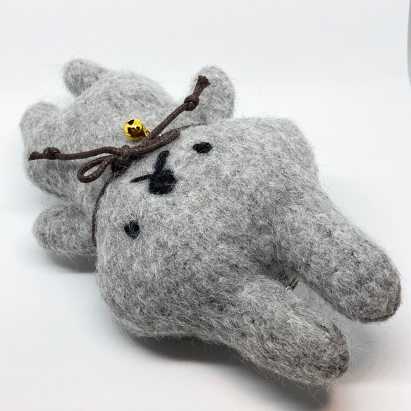 ゆるうさ（グレー）＊ぬいぐるみ 6枚目の画像