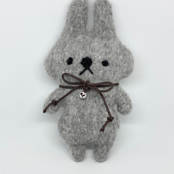 ゆるうさ（グレー）＊ぬいぐるみ 10枚目の画像