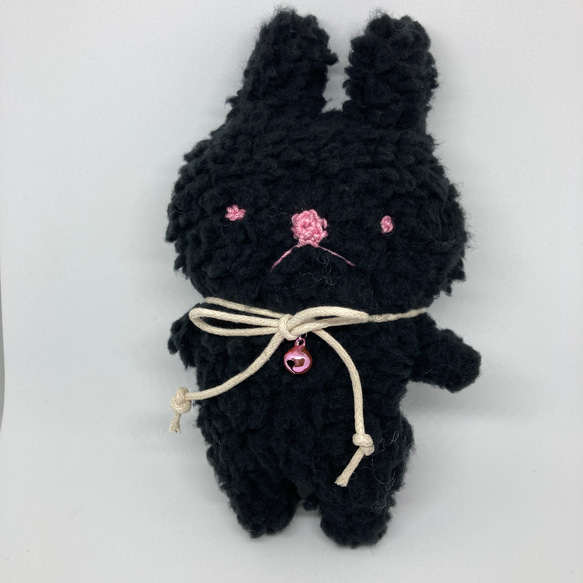 ゆるうさ（ブラック）ぬいぐるみ 14枚目の画像