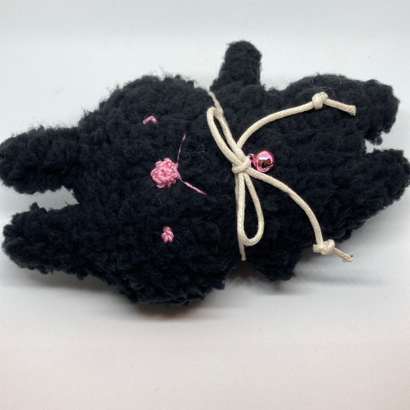 ゆるうさ（ブラック）ぬいぐるみ 16枚目の画像