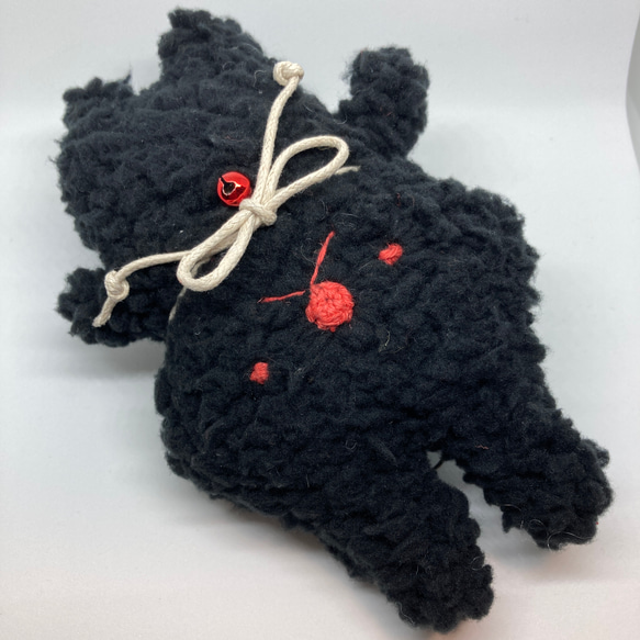 ゆるうさ（ブラック）ぬいぐるみ 7枚目の画像