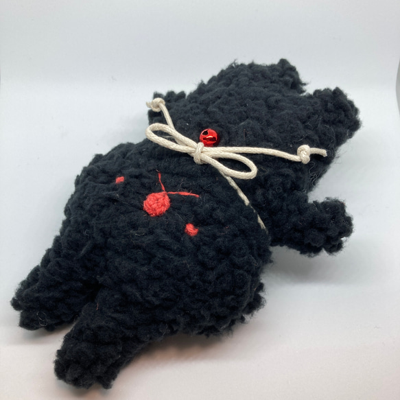 ゆるうさ（ブラック）ぬいぐるみ 6枚目の画像