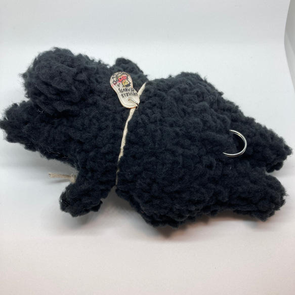 ゆるうさ（ブラック）ぬいぐるみ 8枚目の画像