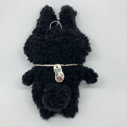 ゆるうさ（ブラック）ぬいぐるみ 4枚目の画像