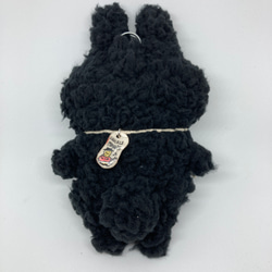 ゆるうさ（ブラック）ぬいぐるみ 10枚目の画像