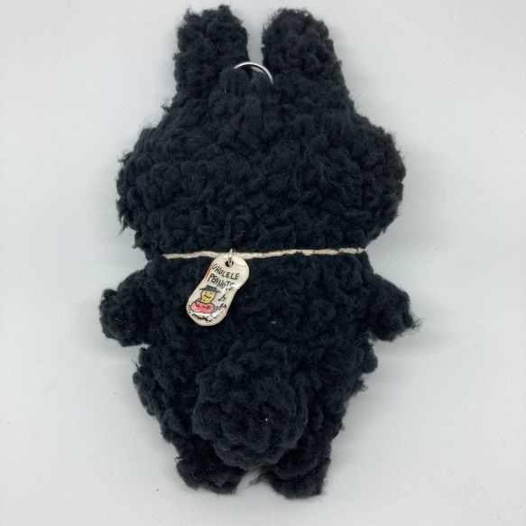 ゆるうさ（ブラック）ぬいぐるみ 10枚目の画像