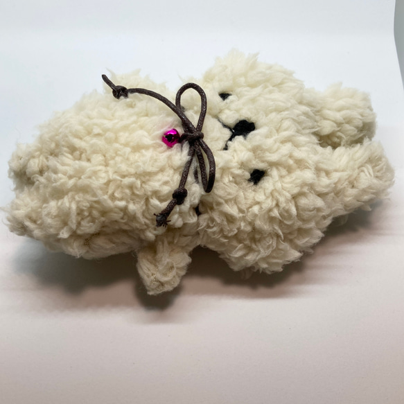 ゆるうさ（生成り色）ぬいぐるみ 6枚目の画像