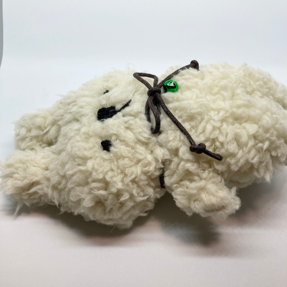 ゆるうさ（生成り色）ぬいぐるみ 9枚目の画像