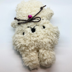 ゆるうさ（生成り色）ぬいぐるみ 5枚目の画像