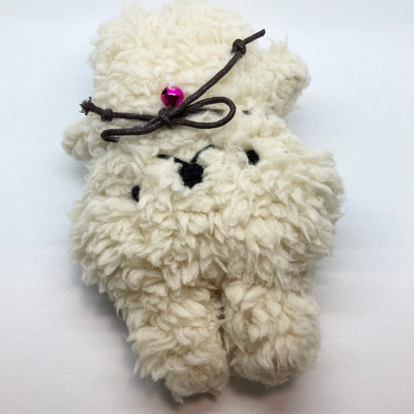 ゆるうさ（生成り色）ぬいぐるみ 5枚目の画像