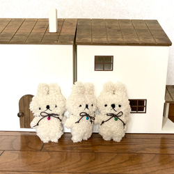 ゆるうさ（生成り色）ぬいぐるみ 14枚目の画像