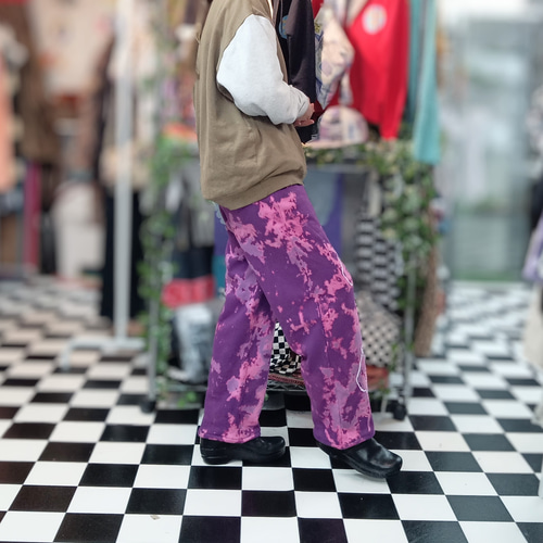 パンツ WhiteCat XCVI Darrow Flared Leg Pant with Zipper Pockets and Drawstring Waist