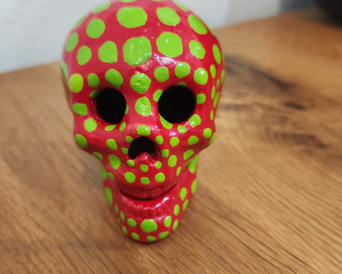 ドクロ② 立体・オブジェ 渦 通販 18546301｜Creema(クリーマ