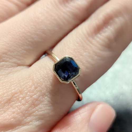 アイオライト リング 天然石 リング 天然石 指輪 誕生石リング 人気