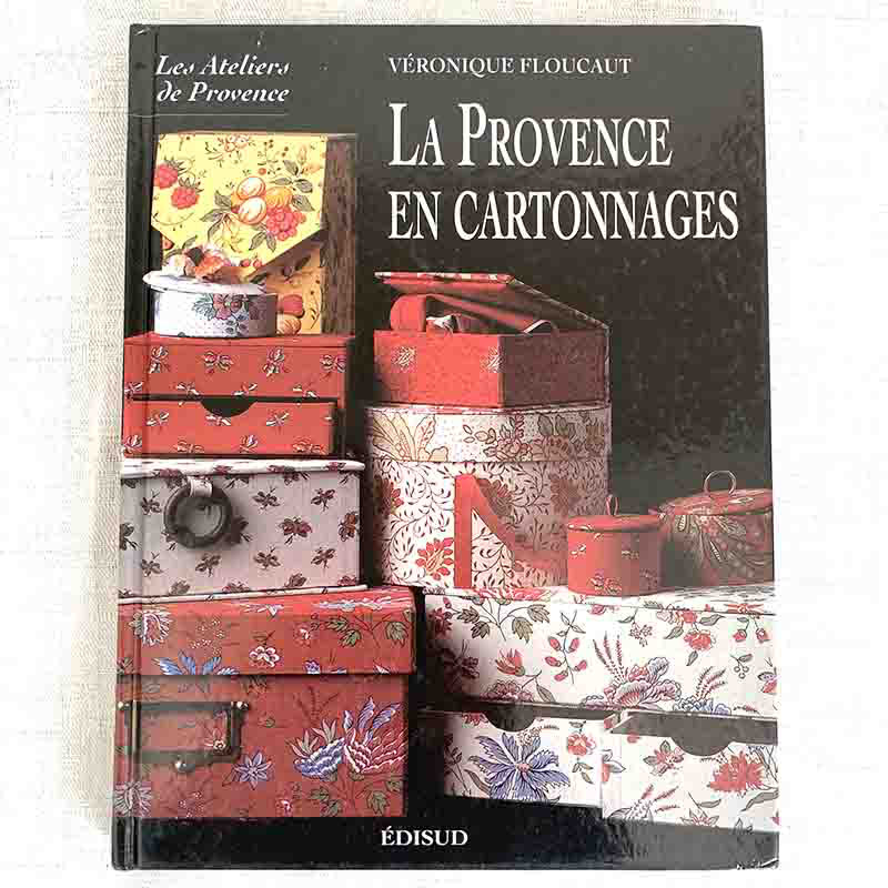 フランス古本　カルトナージュ　南仏　プロバンス 12PScr2