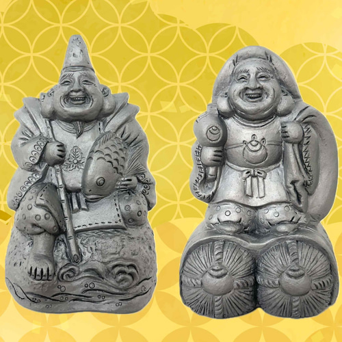三州鬼瓦工芸品 七福神「恵比寿様」 その他置物 鬼師kumi 通販
